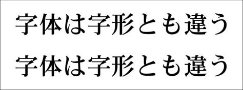 字形|字形・字体・書体・フォント[意味と違いをわかりや。